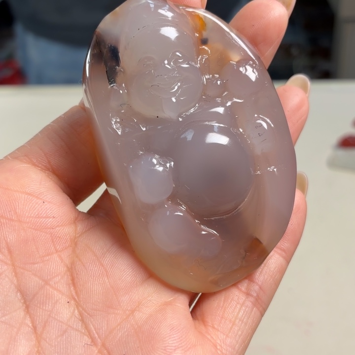 玛瑙/玉髓未镶嵌吊坠(不含链)
