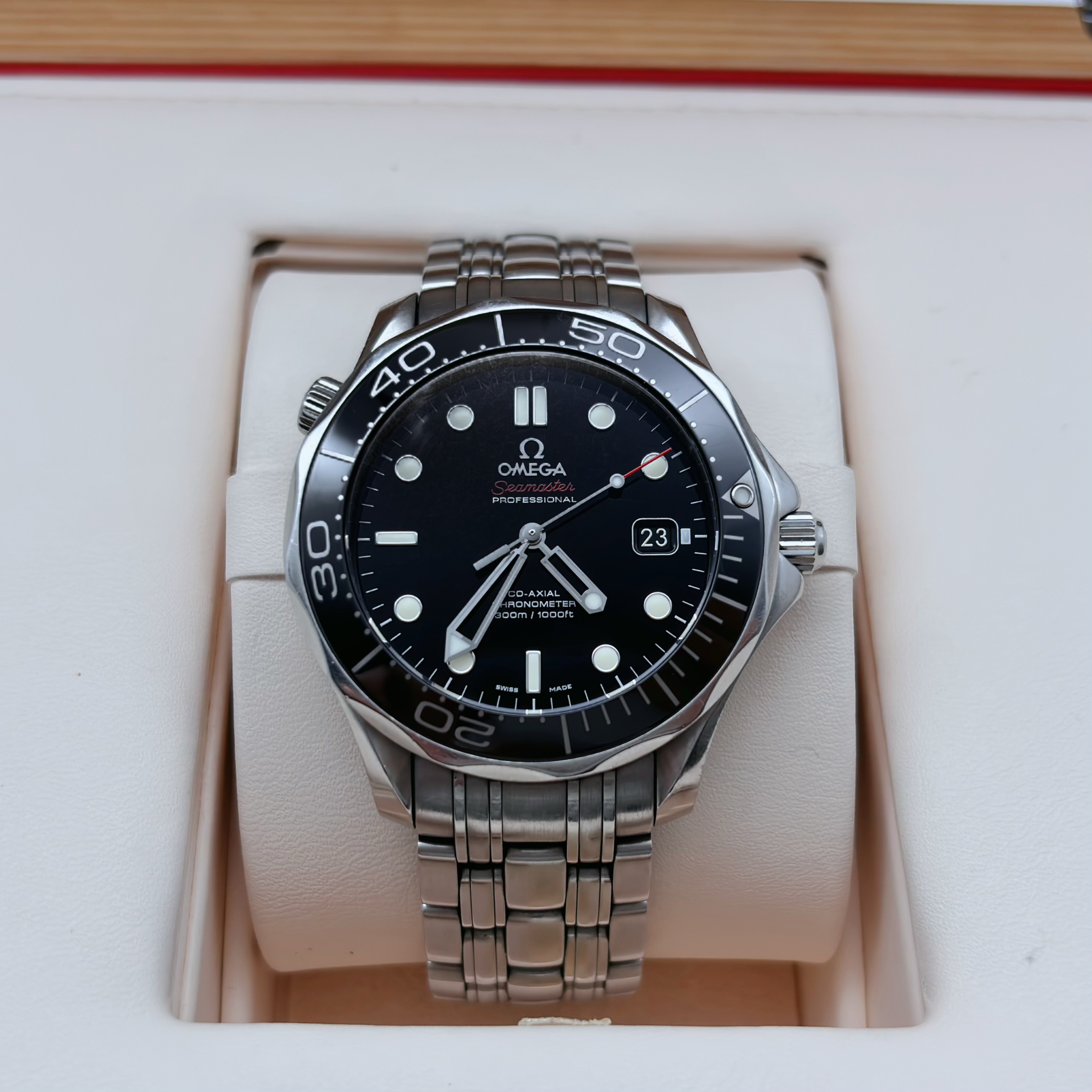 95新 Omega/欧米茄 海马/212.30.41.20.01.003/41MM/机械/32400