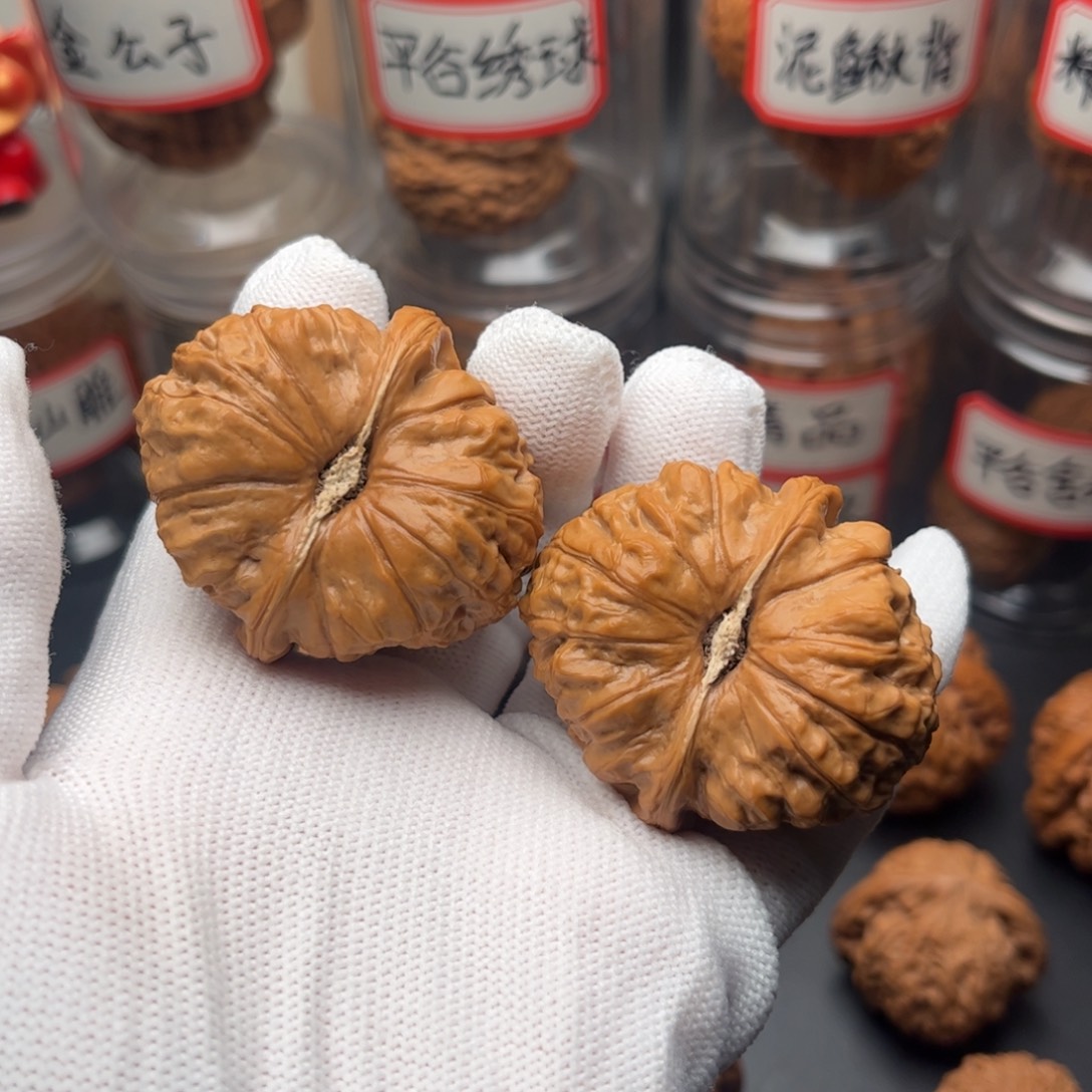 把件文玩核桃42全品南瓜