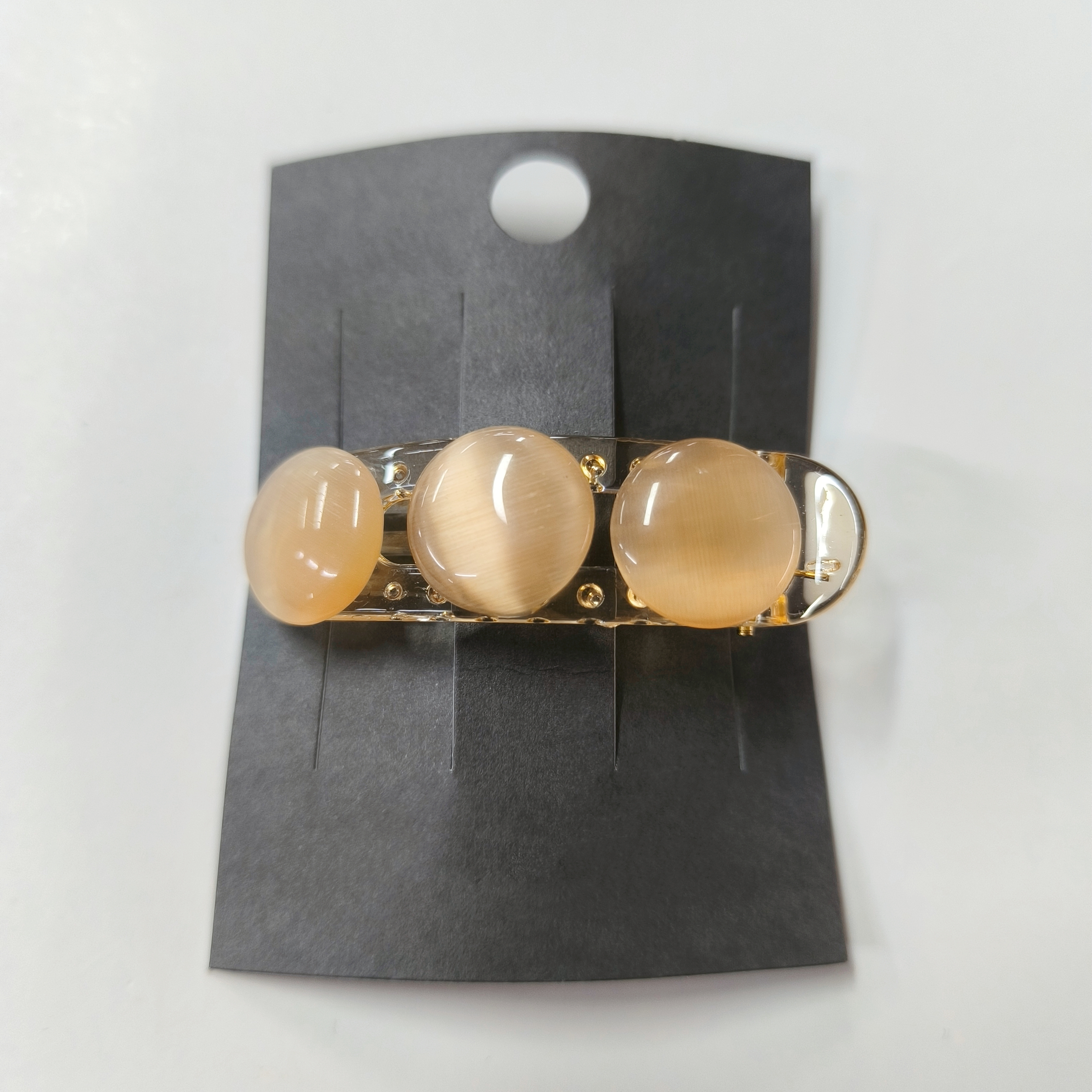 【言言分享】法式气质高级感珠珠发夹压夹