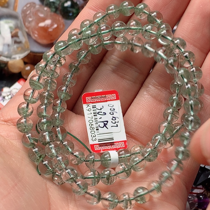 水晶手串未镶嵌天然