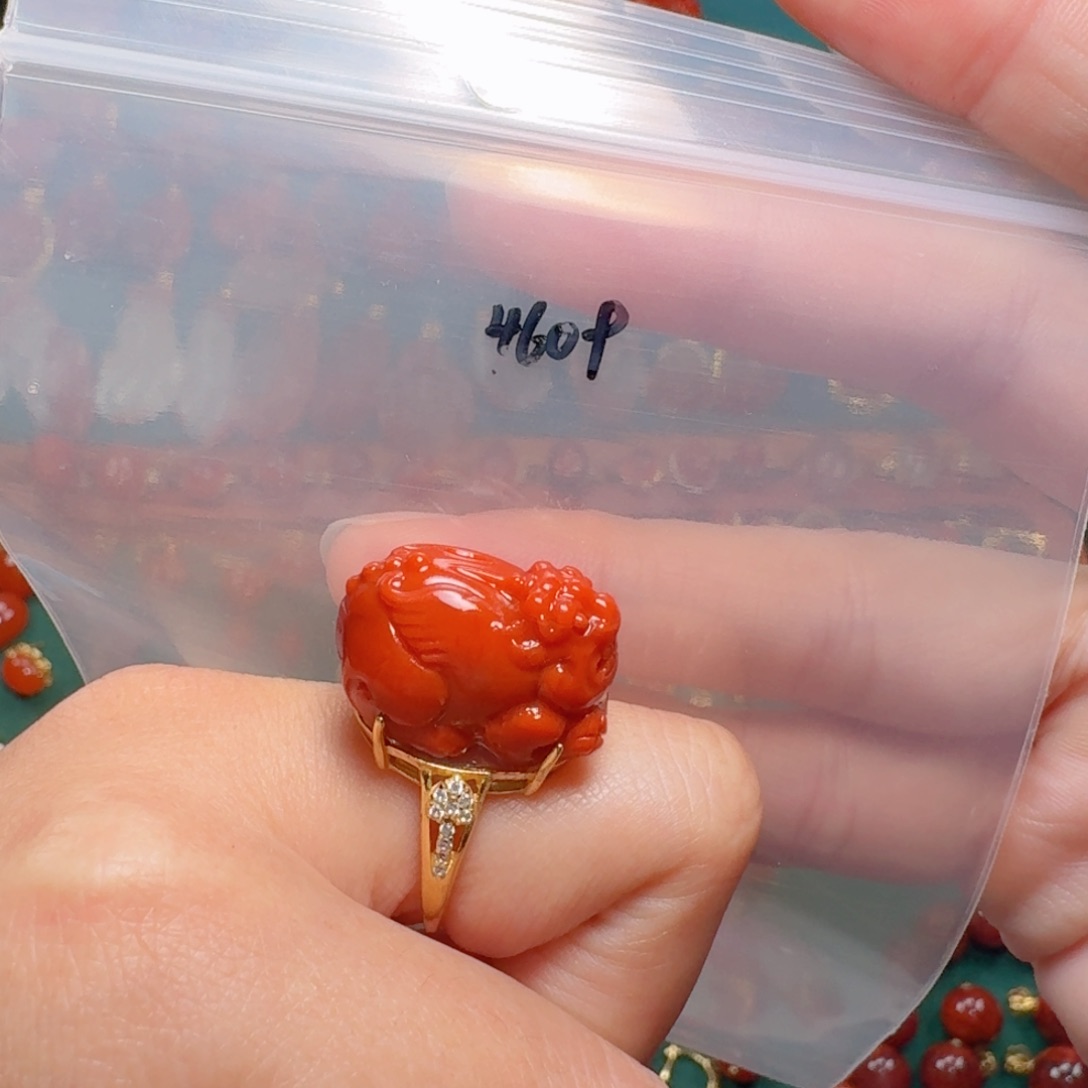 南红玛瑙南红银S925镶嵌