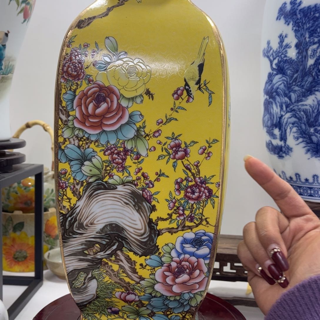 景德镇陶瓷花瓶摆件