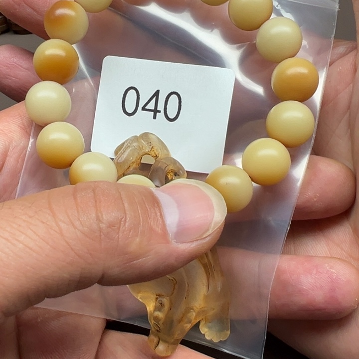 菩提根/象牙果手串自****鱼