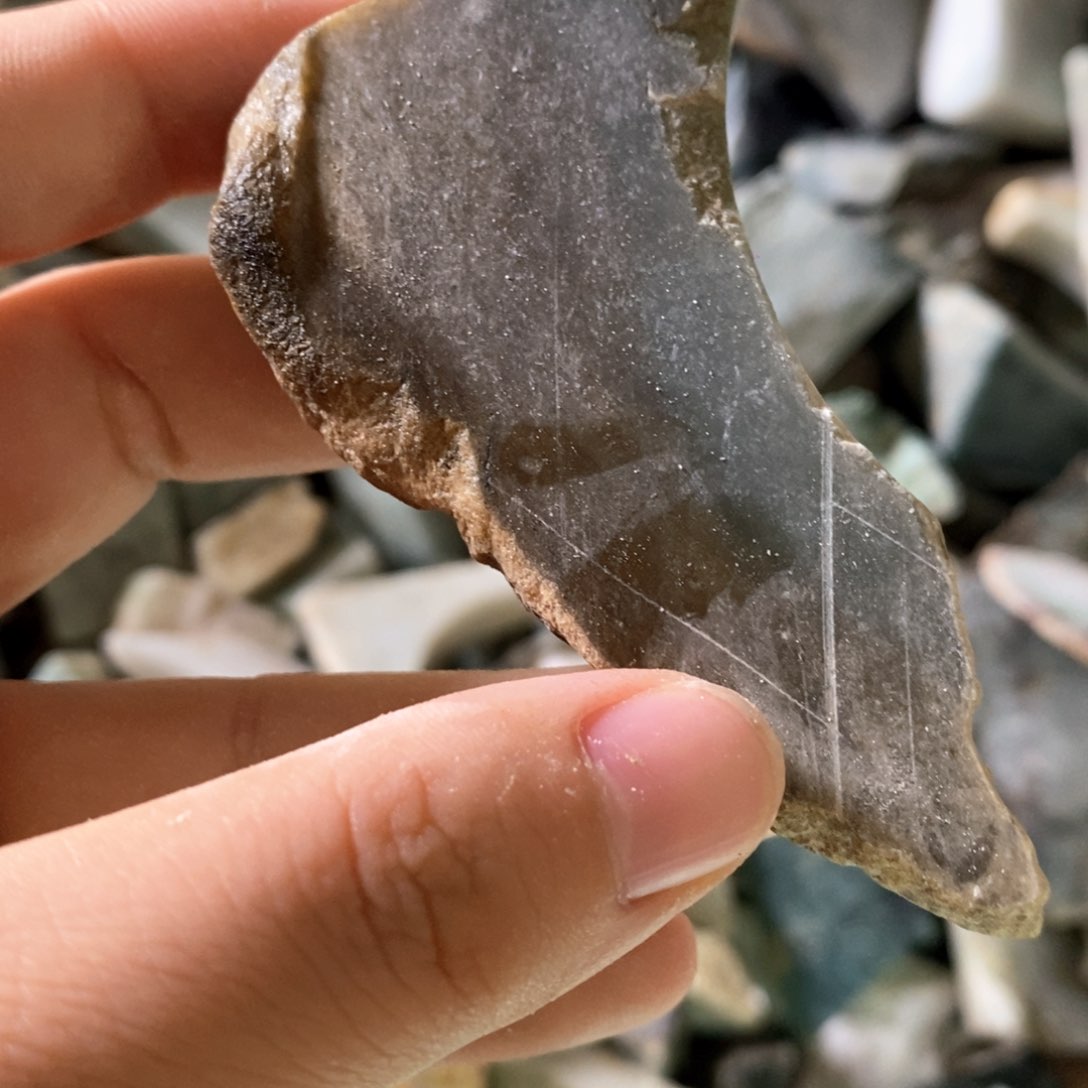 颈饰未镶嵌翡翠天然翡翠