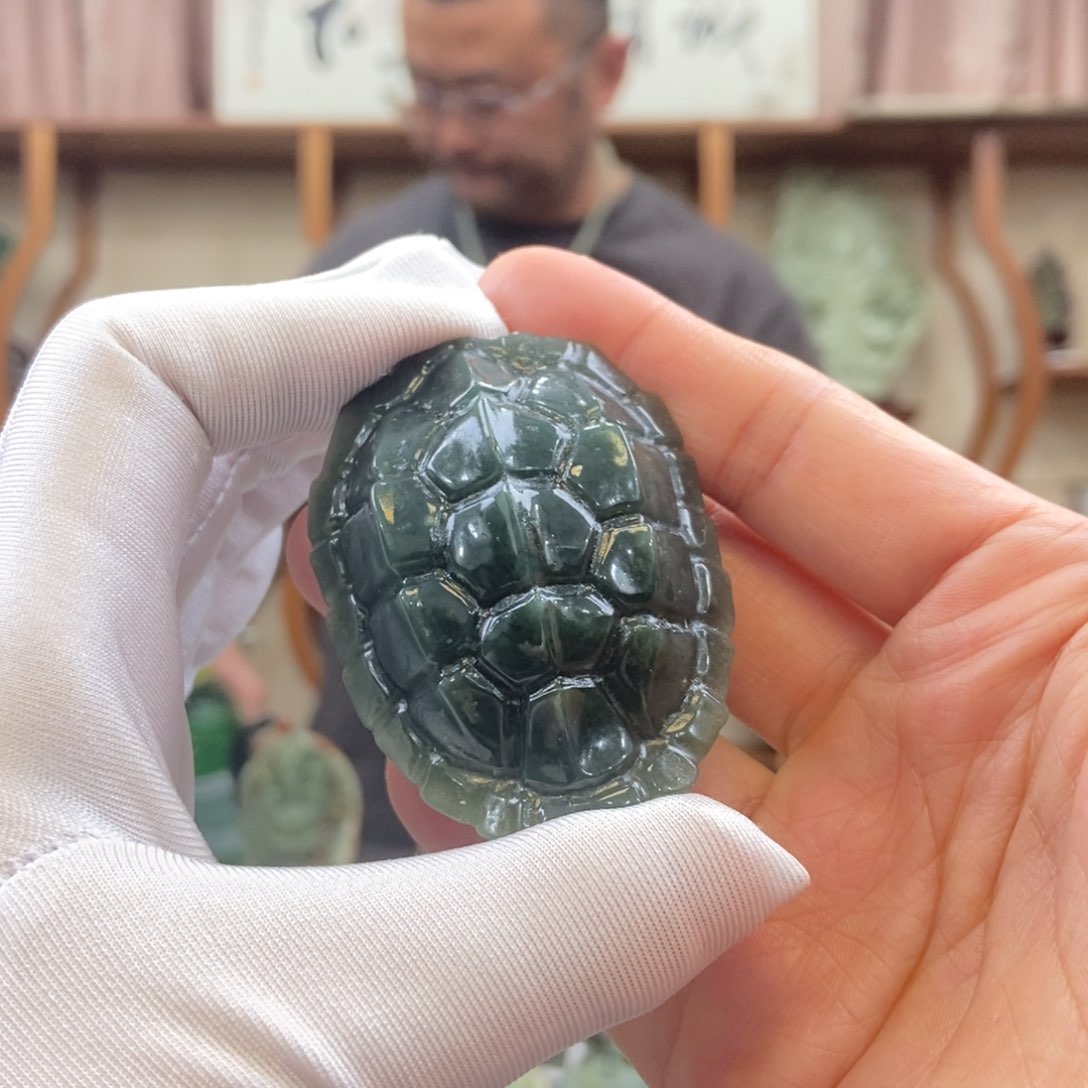 和田玉手把未镶嵌骄***跑