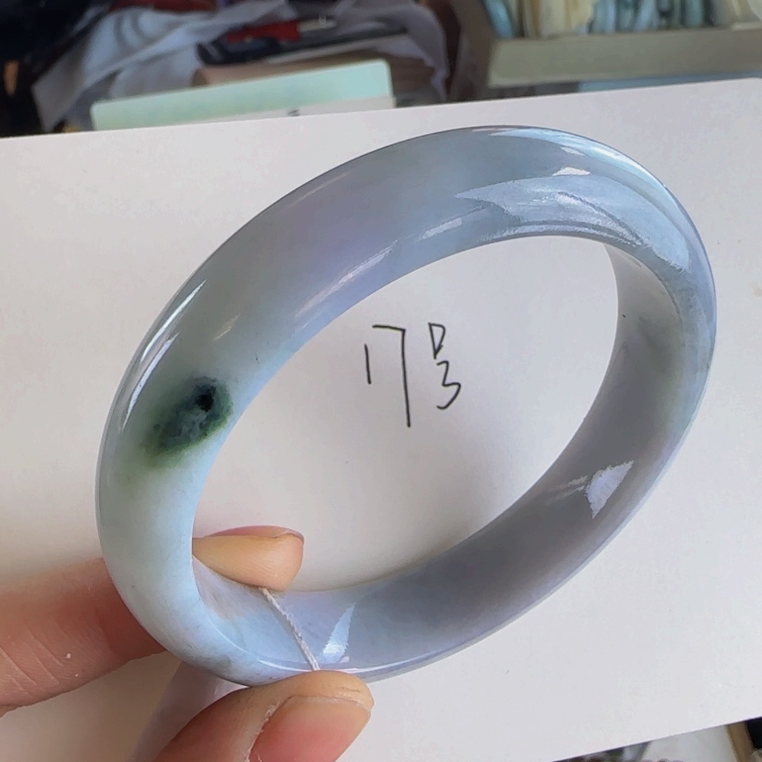 翡翠手镯未镶嵌老坑58.7