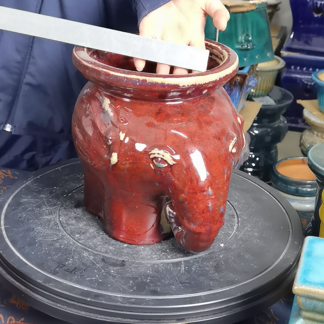 内口13深20石湾花盆默认微瑕