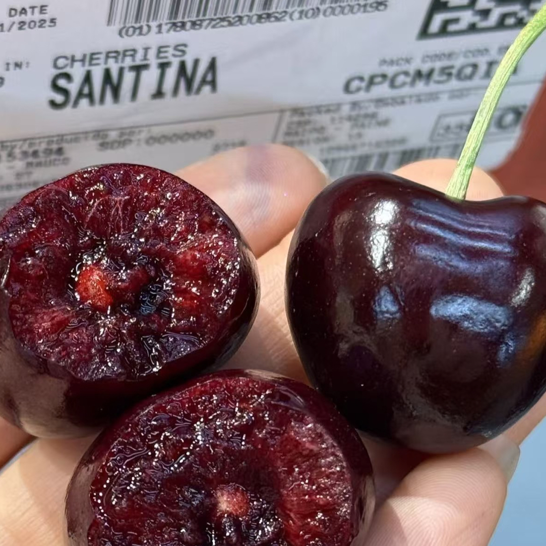 空运车厘子3JD一盒两斤智利