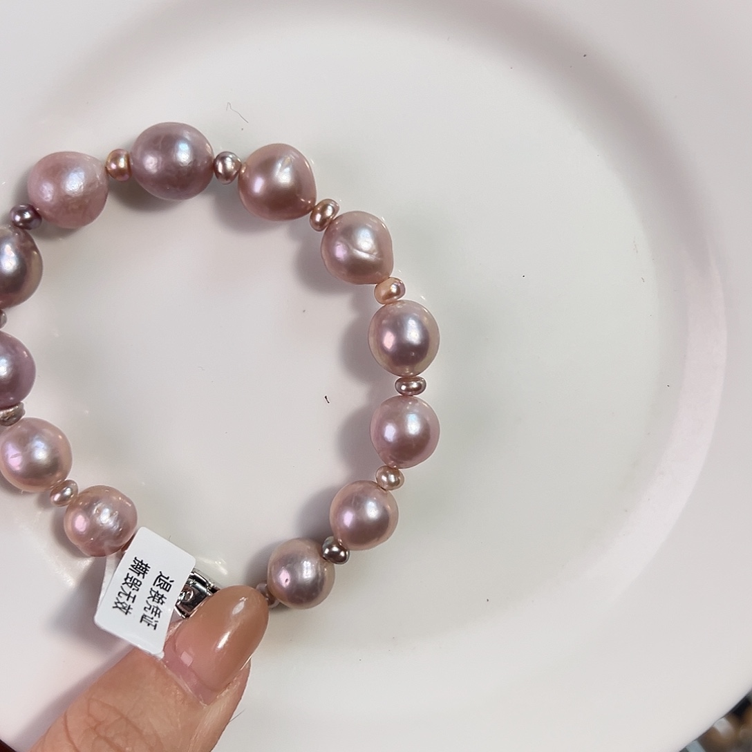 张***碗合金设计款珠宝淡水珍珠