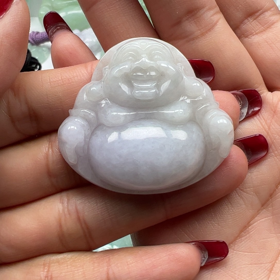 翡翠颈饰未镶嵌佛公