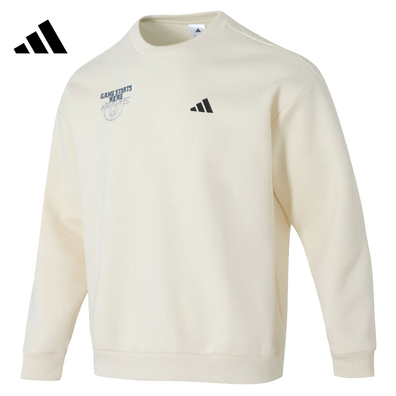 adidas阿迪达斯【茂】男子运动休闲卫衣套头衫KC2786