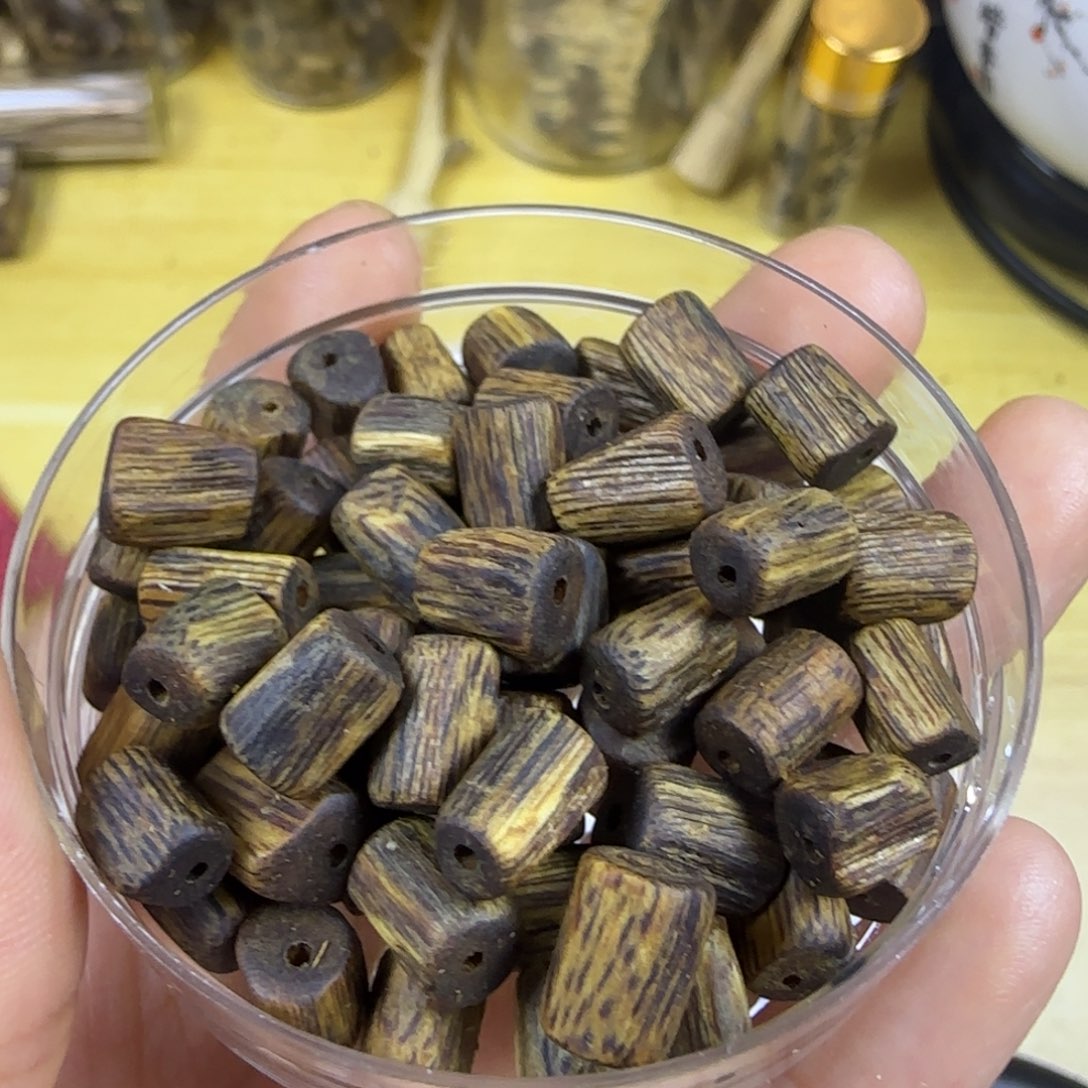 用***4香料10克卡5金沙叶桶珠