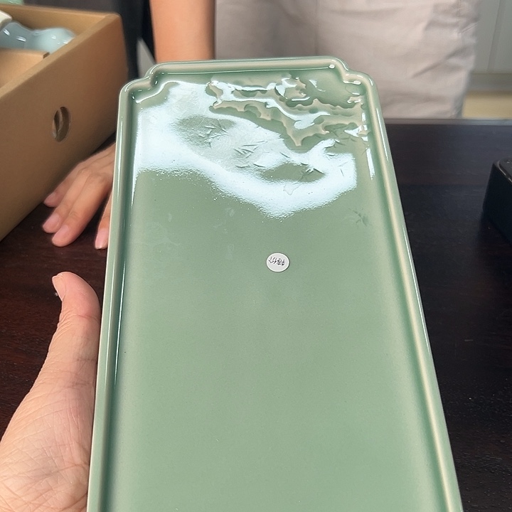 龙泉云间青瓷小米茶器