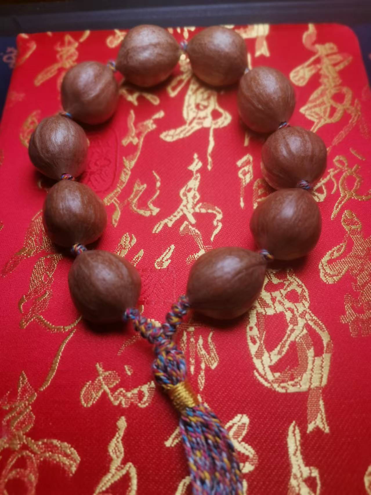 橄榄核三面佛手串2.0