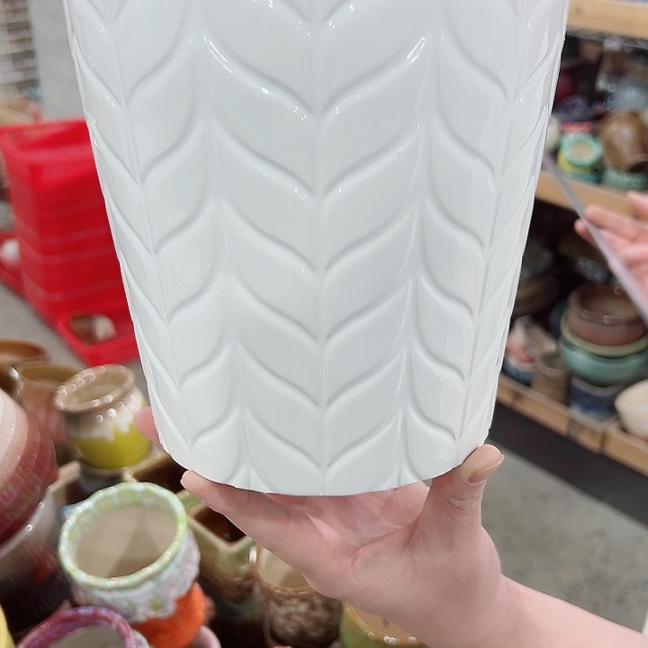 有孔.凑满10元发货多肉陶瓷花盆！