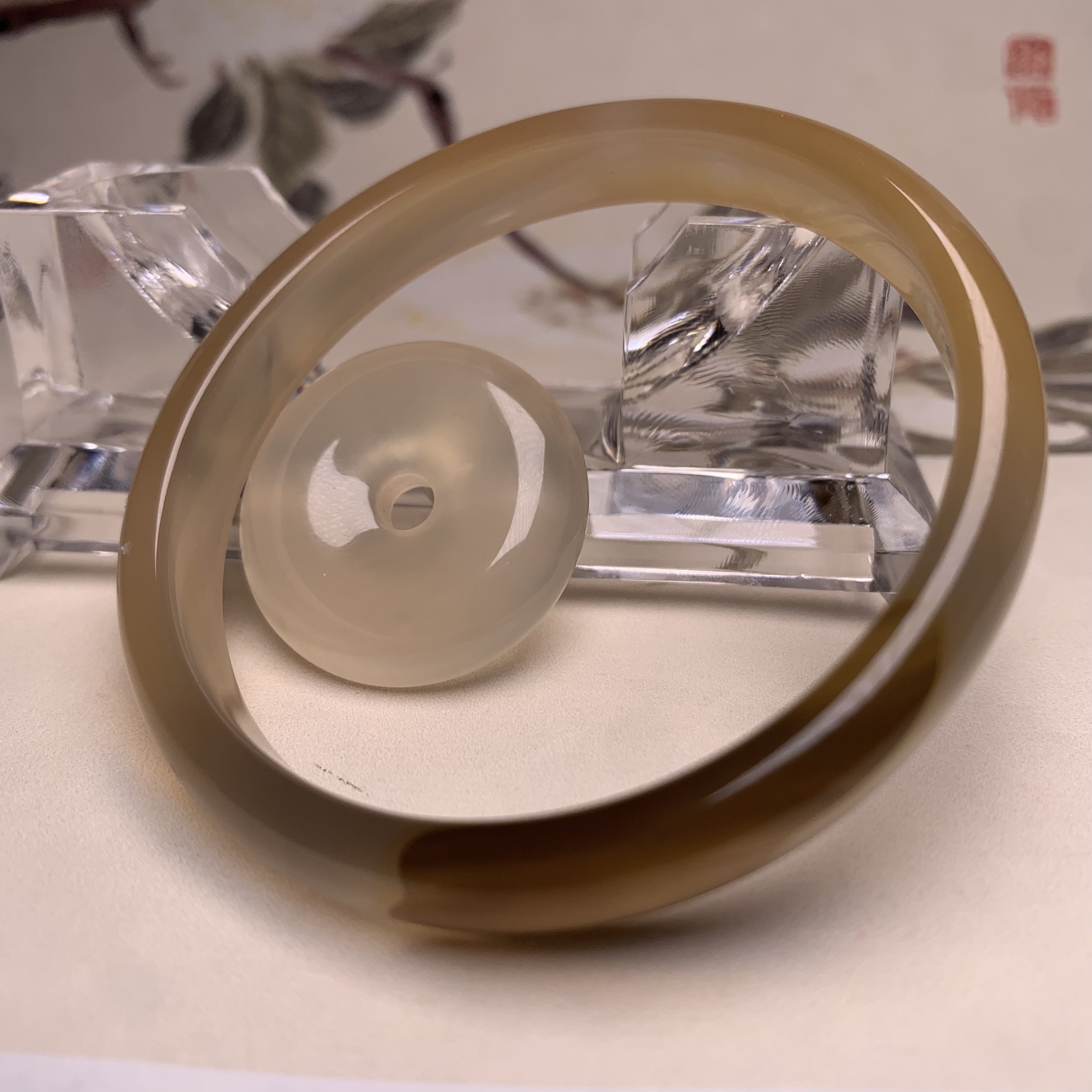 F324珠宝玉石精选玛瑙手镯