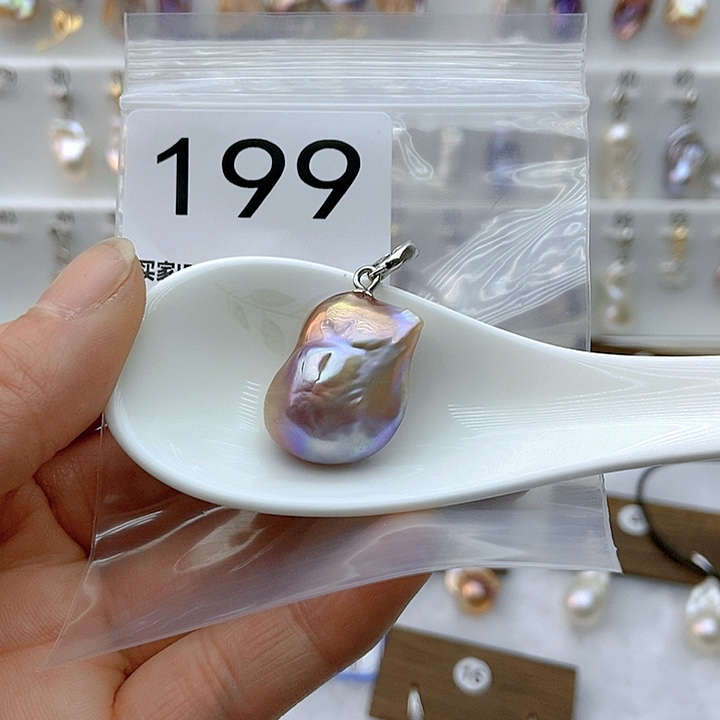 淡水珍珠颈饰银S925镶嵌