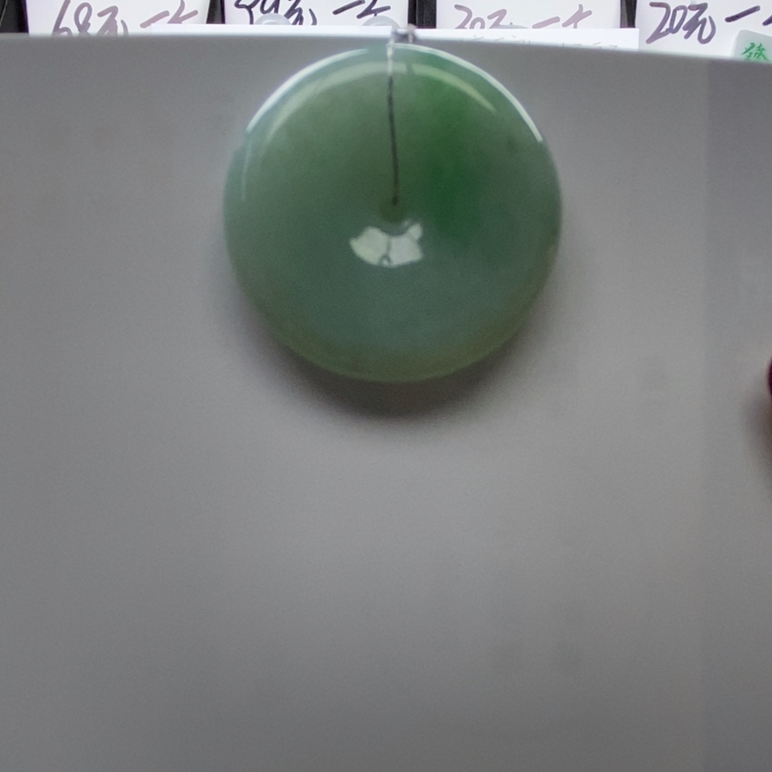 翡翠颈饰未镶嵌天然缅甸Ａ货翡翠