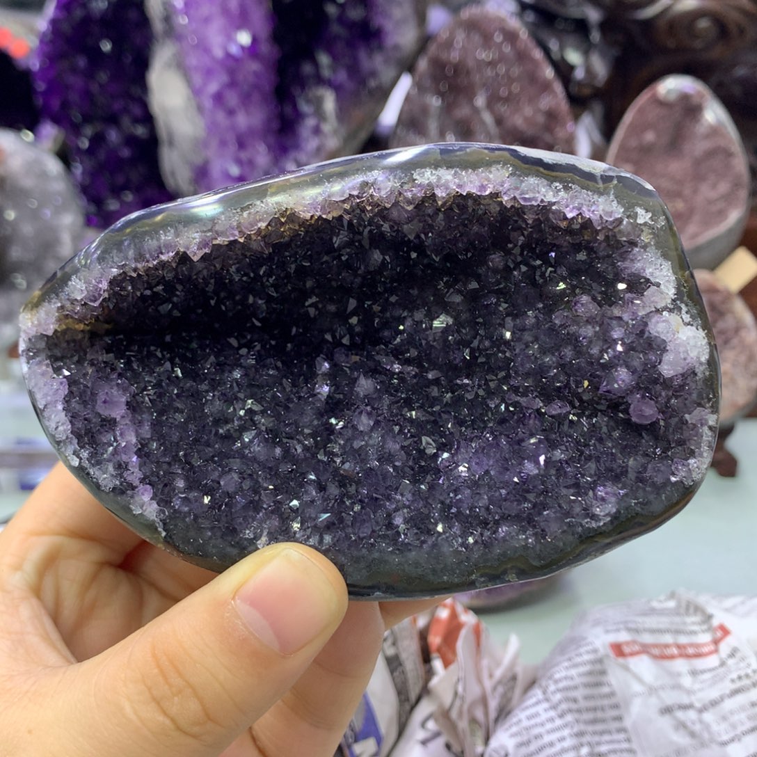 大型摆件（非配饰）未镶嵌紫晶