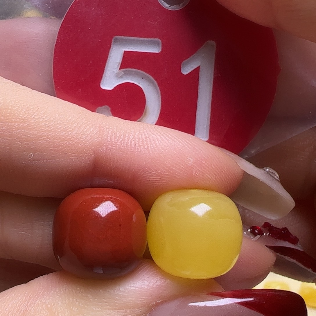 蜜蜡未镶嵌珠宝奇石12mm老型