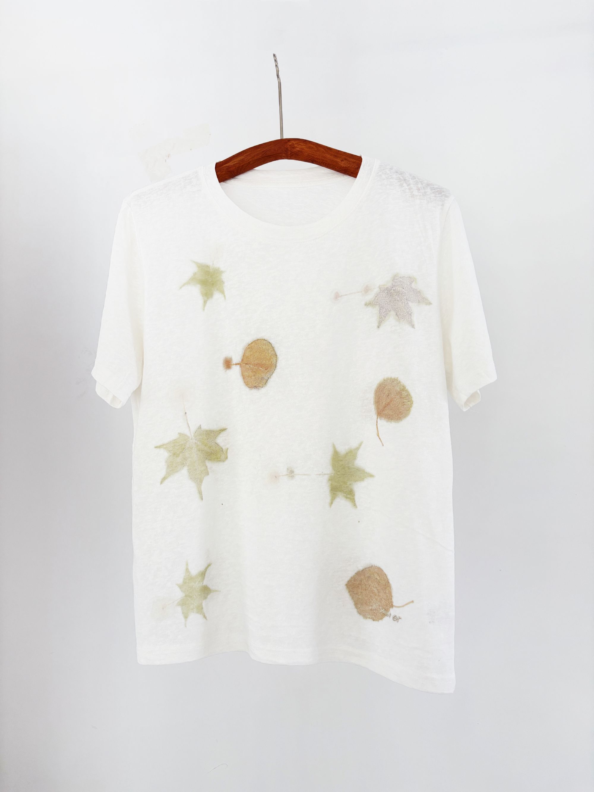 【热转印特价短袖】植物染色，文创产品，手工非遗