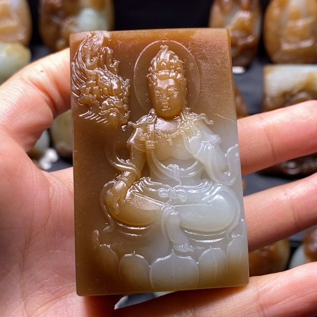 和田玉挂件未镶嵌