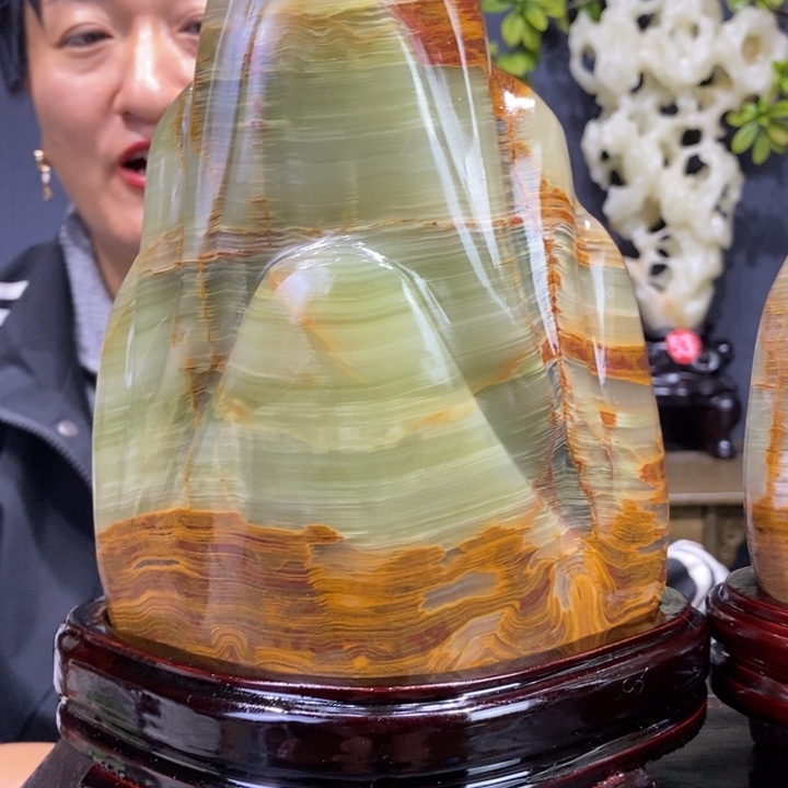 石材精品古青石摆件