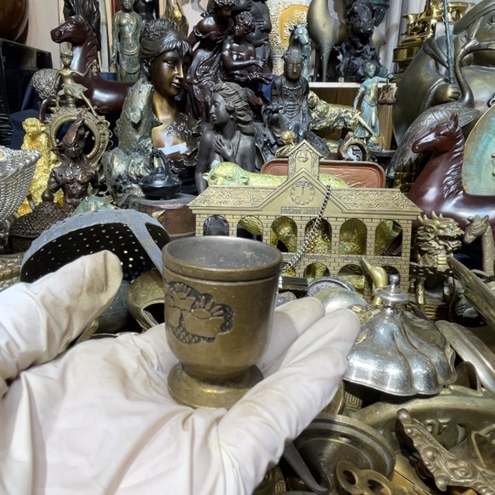 神**大大阪回流铜器摆件13