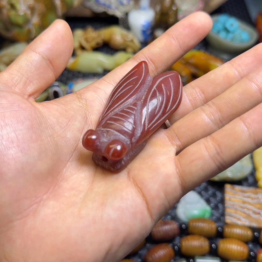 未镶嵌蛇纹石玉颈饰