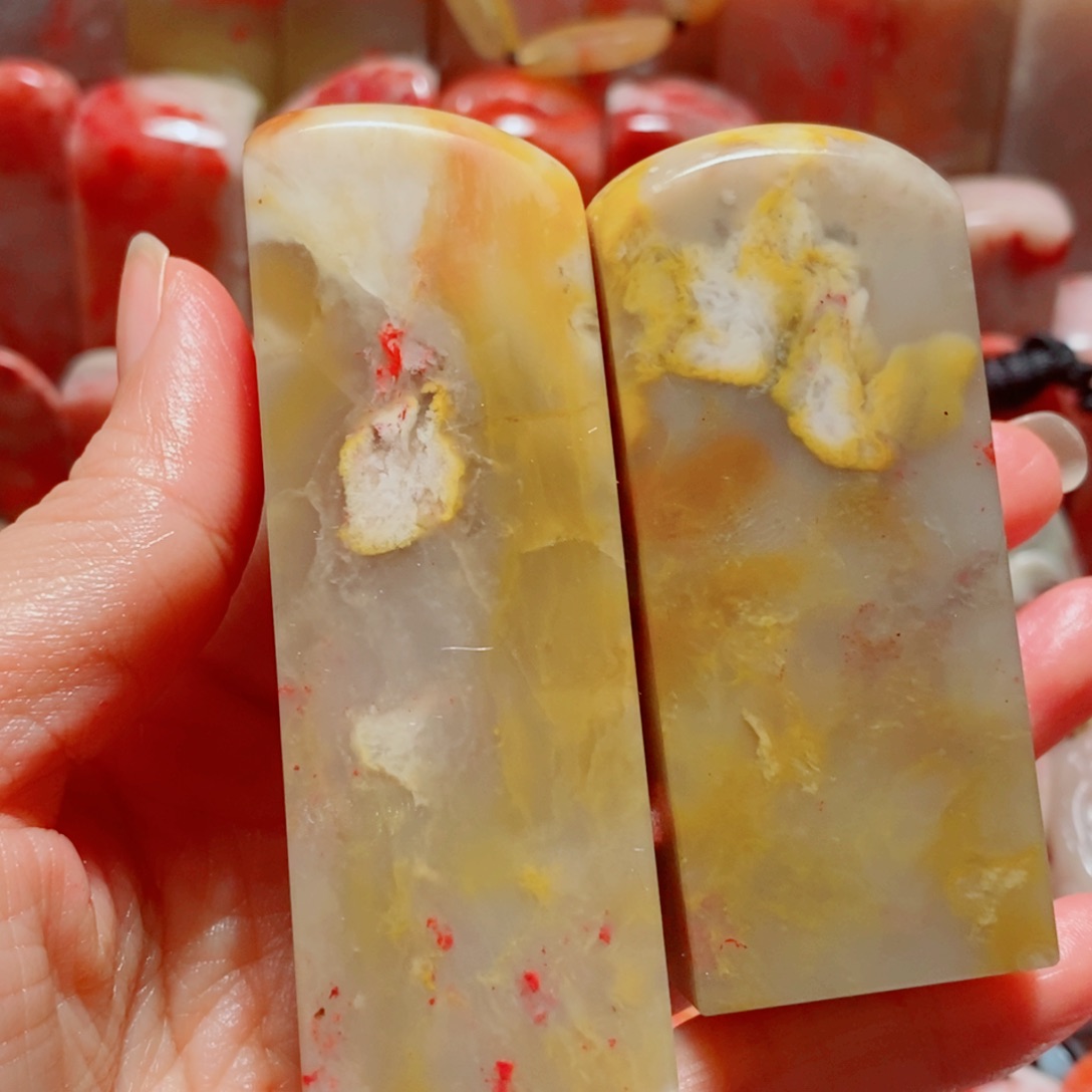 巴林鸡血石鸡血印章