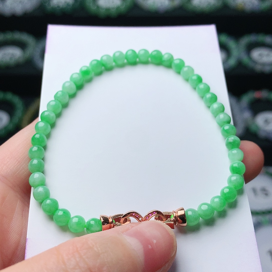 未镶嵌翡翠手链翡翠