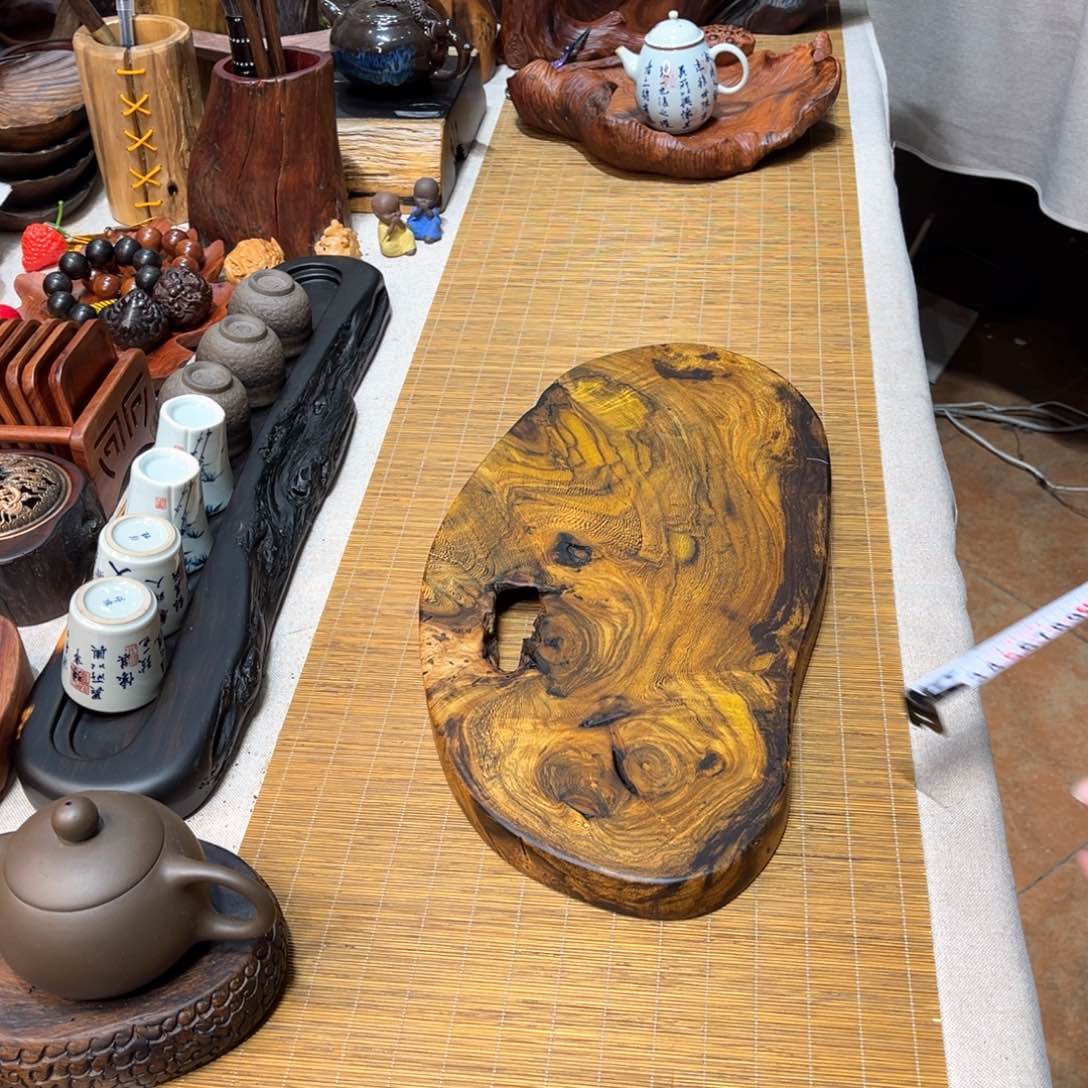 7缅甸鸡翅木随形干泡