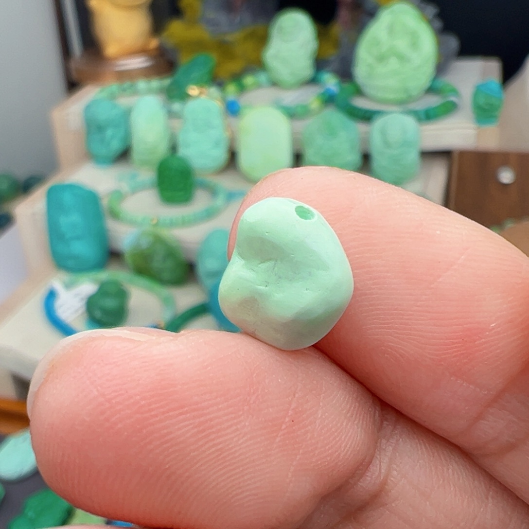 绿松石未镶嵌主播万珍