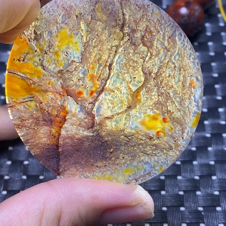 玛瑙/玉髓颈饰未镶嵌海**川