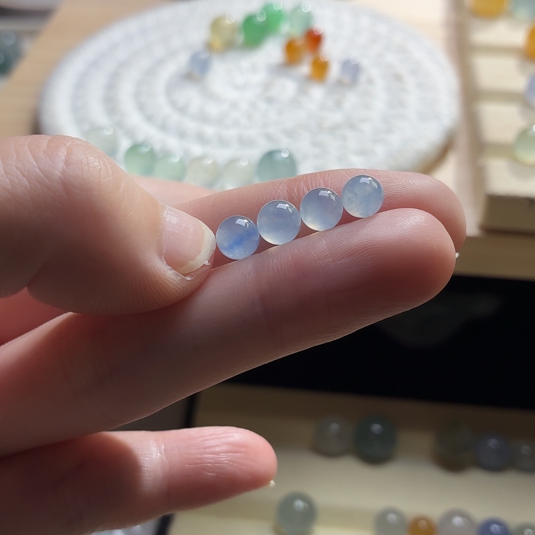 康***力翡翠散珠翡翠1272