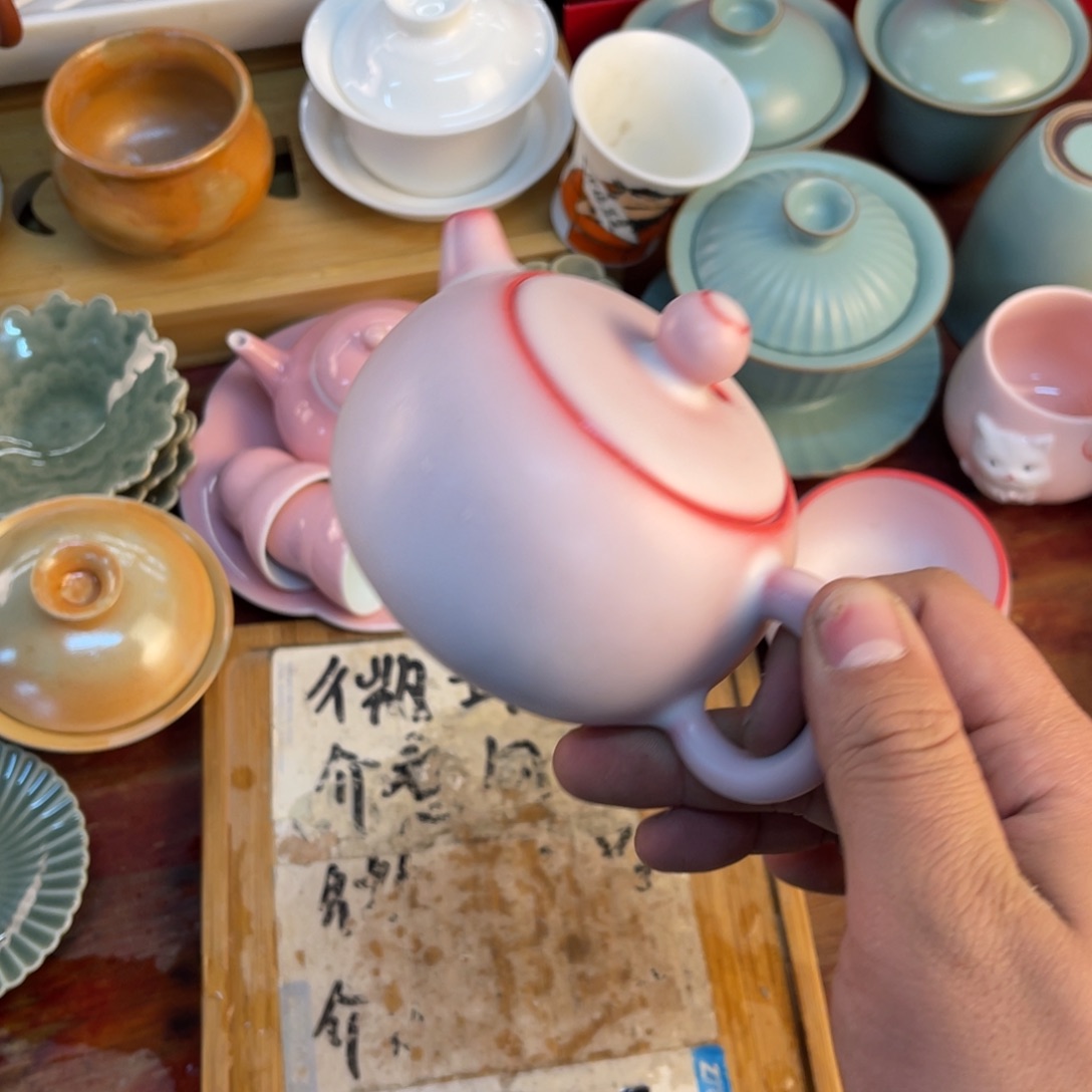 紫砂陶瓷茶具微瑕介意勿拍