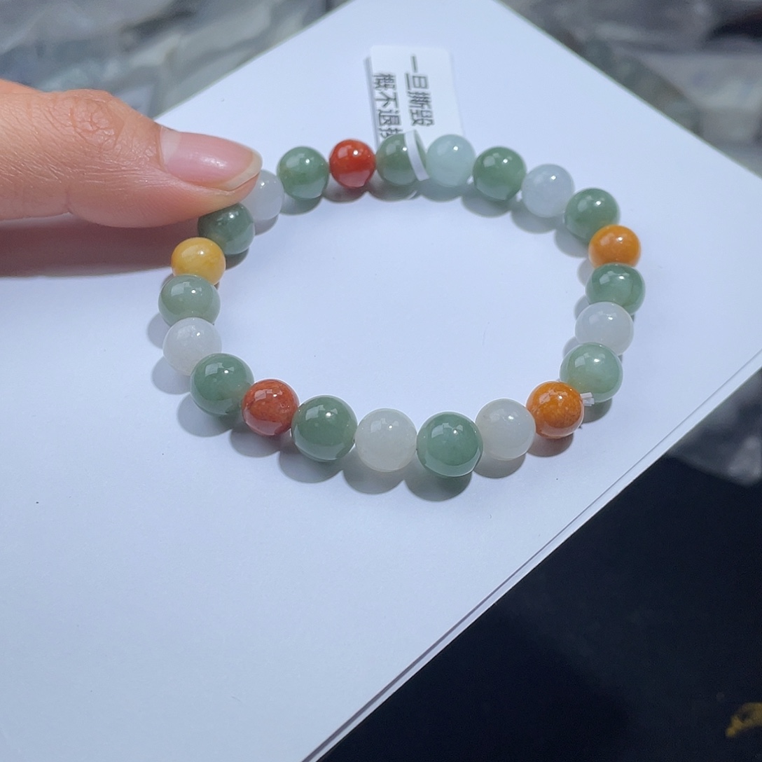 翡翠未镶嵌手链翡翠