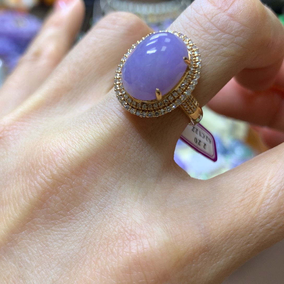 【闪购商品】翡翠颈饰18K金镶嵌翡翠