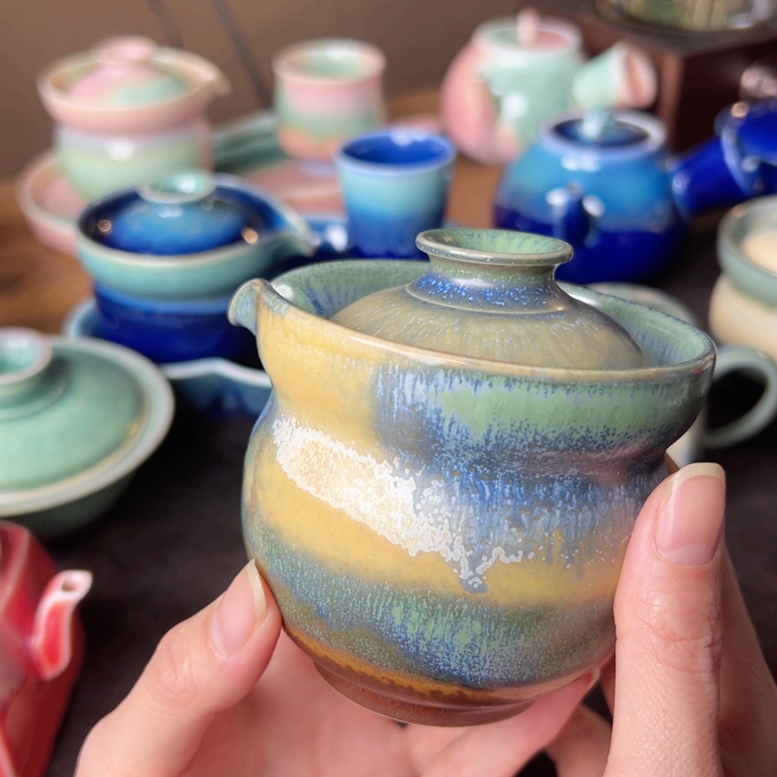 杯青現柴烧手作茶器