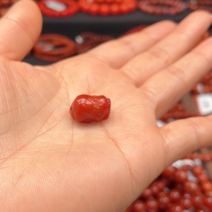 南红玛瑙手链未镶嵌百*