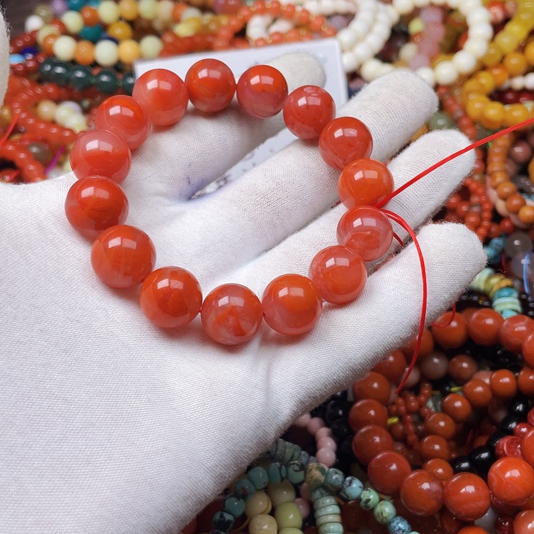 玛瑙/玉髓手链未镶嵌念*若48604