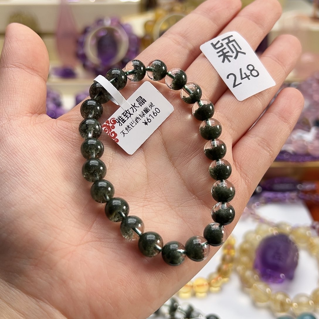 水晶手链未镶嵌大*