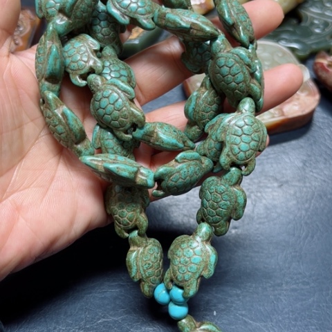 吊坠白玉菩提把件