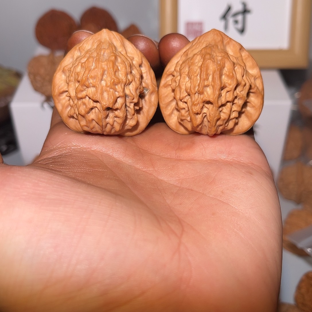 文玩核桃吊坠七步沟公子帽