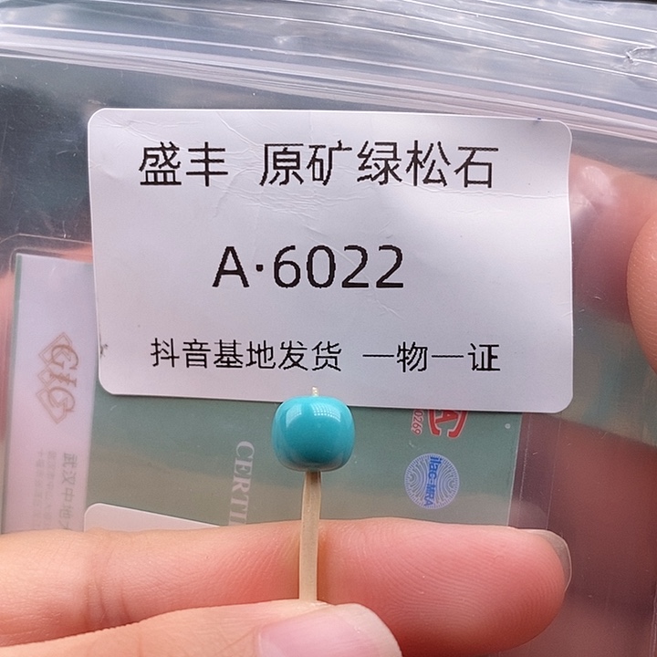 绿松石未镶嵌珠宝奇石7.9✖️7.0