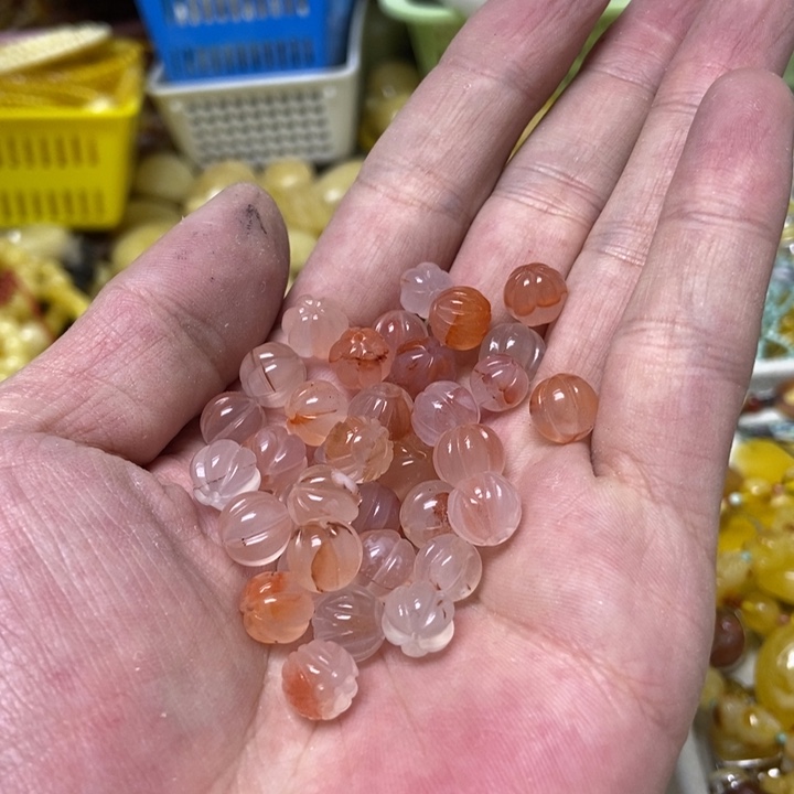 南红玛瑙未镶嵌吊坠多样性发货2个