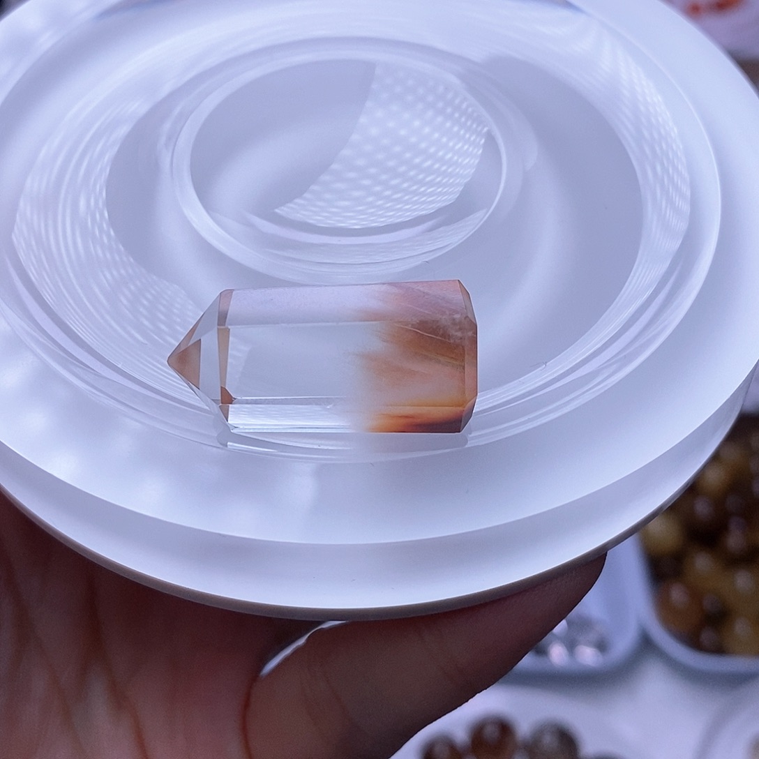 水晶天然水晶定制打孔不退换未镶嵌星**光