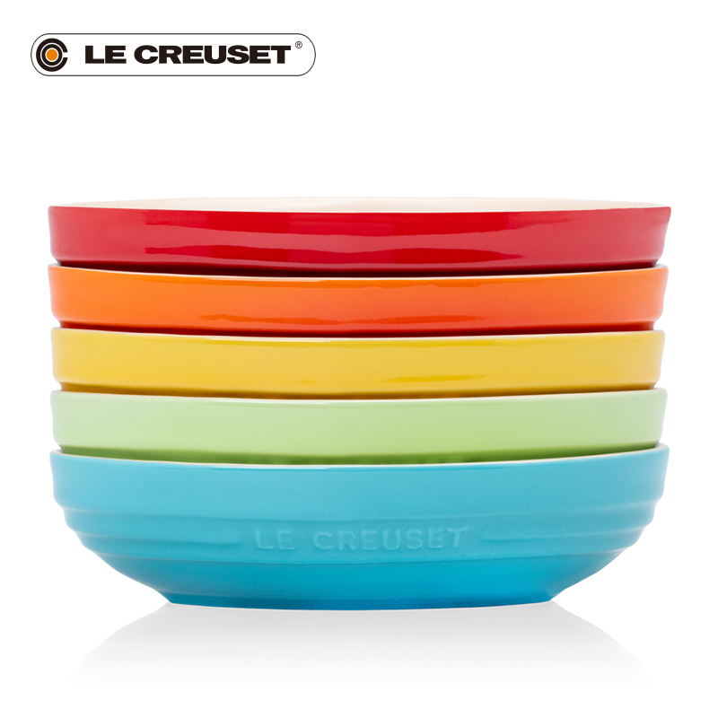 LE CREUSET酷彩法国进口餐具碗碟套装家用盘子组合