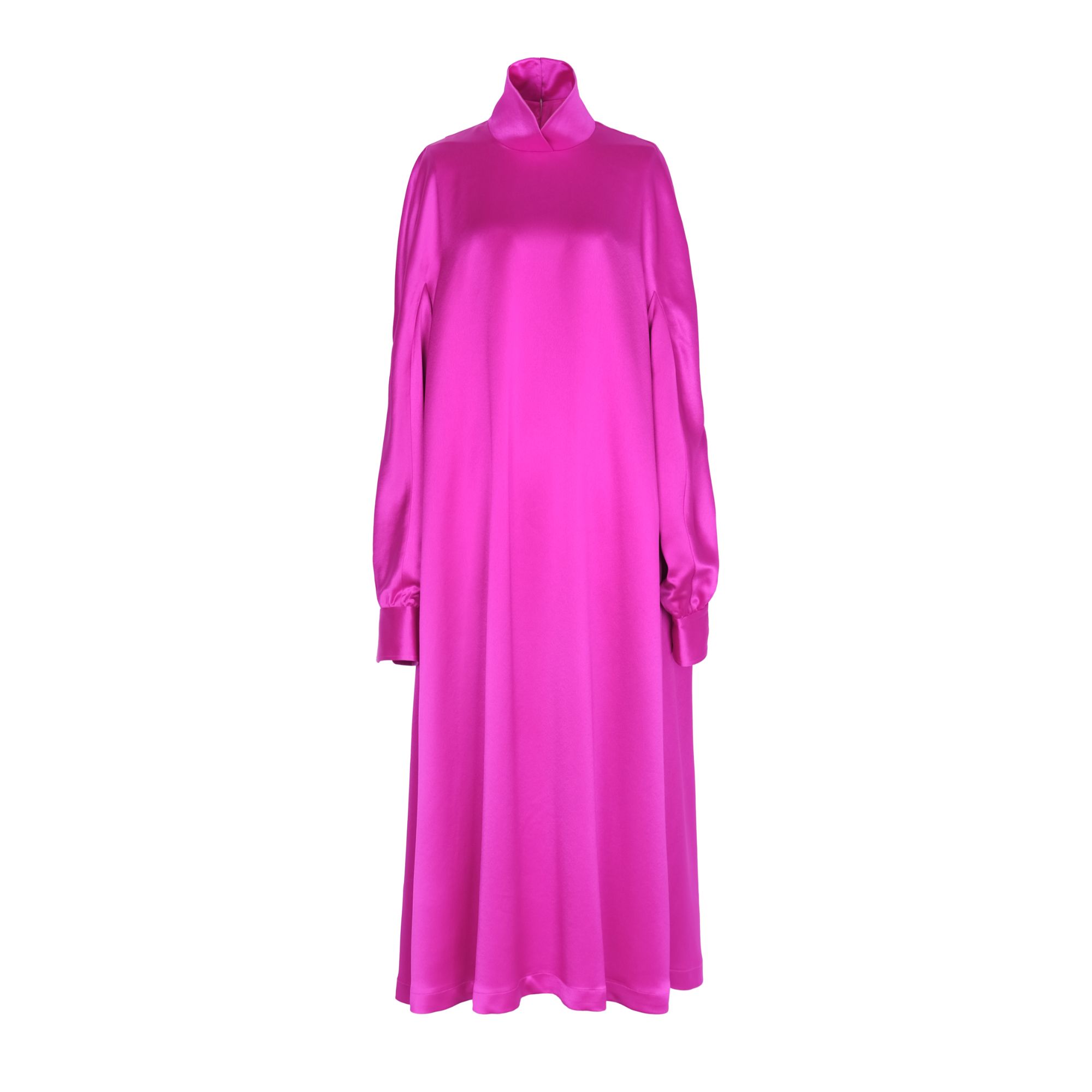 【折扣号专属】JUNYANG杨君24SS 牡丹色中度假长袍百搭国风设计师